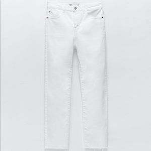 Zara White Jeans
